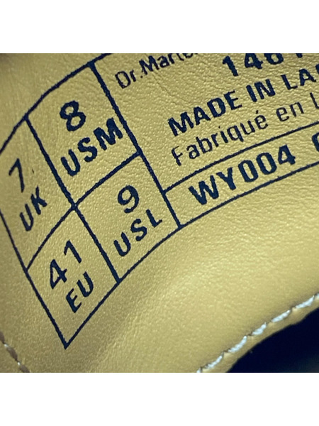 Dr.Martens ブーツ 3ホール US8 ブラック