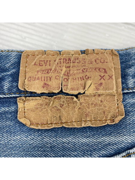 Levi's デニム・ジーンズ 80's 501 ショットガンダメージ