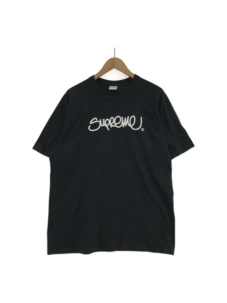 Supreme/S/Sカットソー/L/BLK