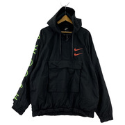 NIKE ブルゾン・ジャンパー Swoosh Woven アノラック 黒 2xl