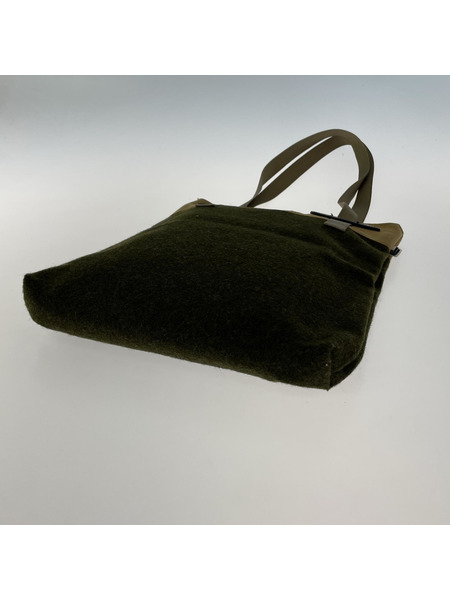 FILSON ソノ他バッグ ウール切替 ハンドバッグ カーキ