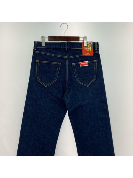 KENZO デニム・ジーンズ RINSE ASAGAO STRAIGHT JEANS W30