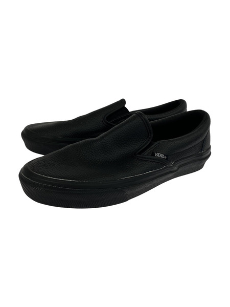 VANS SLIP ON V98CF LEA レザースリッポン (24.5cm)