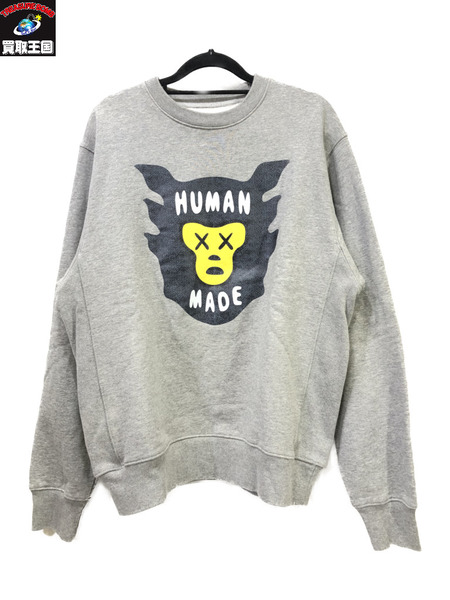 HUMAN MADE スウェット/GRY/M/グレー/ヒューマンメイド｜商品番号：2100220831922 - 買取王国ONLINESTORE