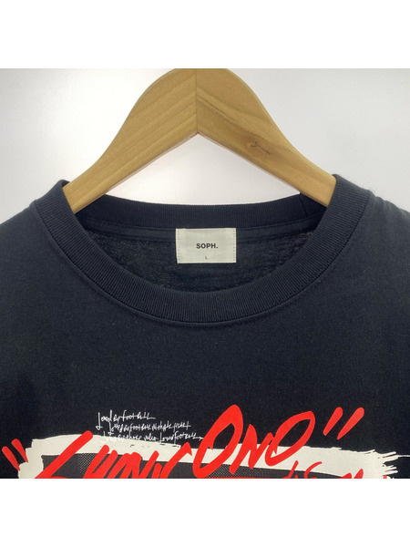 SOPHNET. 半袖Tシャツ・カットソー YOICHIRO UCHIDA/SHINJI ONO TEE 黒 L