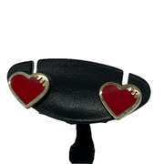HUMAN MADE ソノ他 HEART SILVER EARRING RED