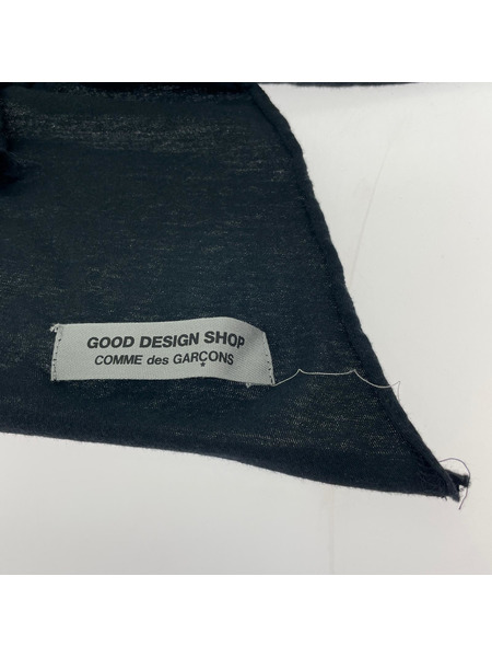 COMME des GARCONS GOOD DESIGN SHOP 大判ストール ブラック