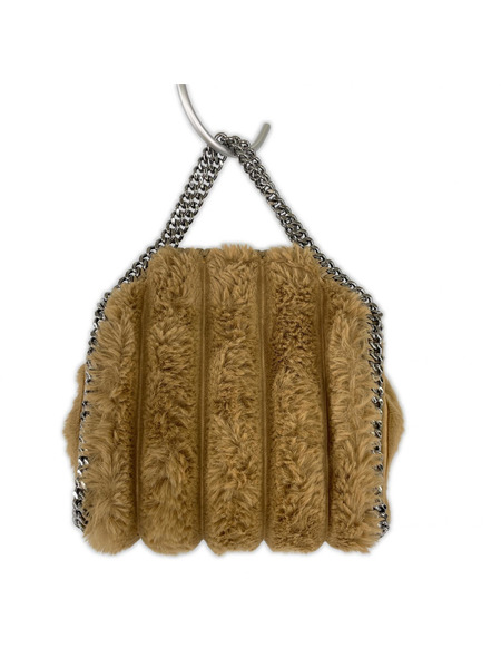 STELLA McCARTNEY WP0051 22AW ファラベラ2wayトートバック キャメル