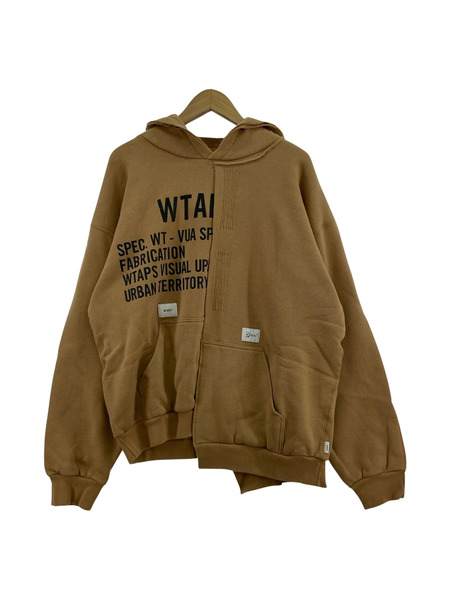 WTAPS パーカー アシンメトリー ドッキング プルオーバーパーカー