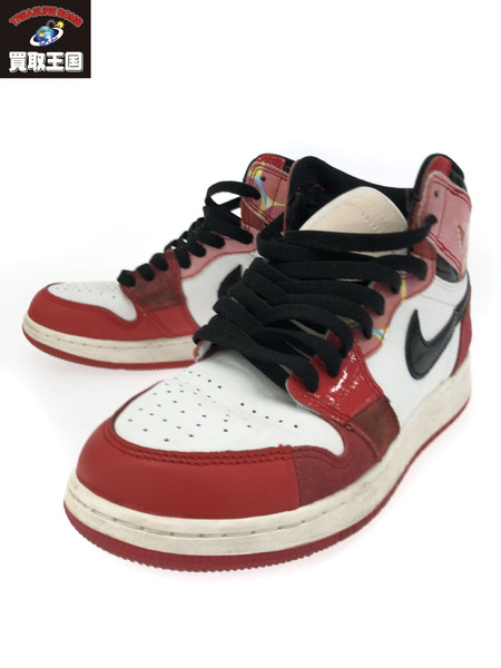 NIKE×Spider-Man GS Air Jordan 1 Retro High OG (24.0cm)[値下]