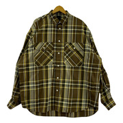 DAIWA PIER39 長袖シャツ TECH ELBOW PATCH WORK SHIRTS FLANNEL