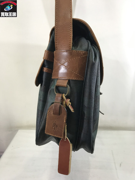 POLO RALPH LAUREN ショルダーバッグ ブラックウォッチ メッセンジャーバッグ