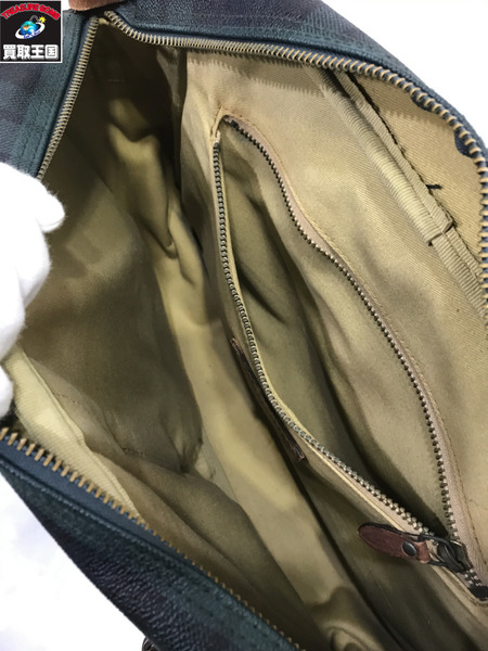 POLO RALPH LAUREN ショルダーバッグ ブラックウォッチ メッセンジャーバッグ