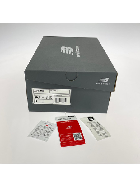 NEW BALANCE スニーカー U204LMMD ピンク 29cm