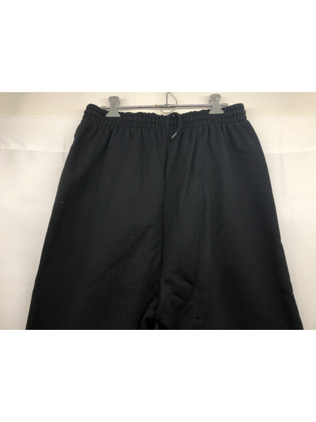 21AW BALENCIAGA キャンペーンロゴスウェットパンツ 黒 (XS)