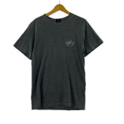 STUSSY 半袖Tシャツ・カットソー OVAL PIG DYED TEE グレー (S)