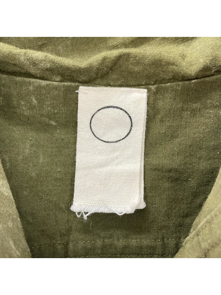 O project フードプルオーバーベスト オリーブ