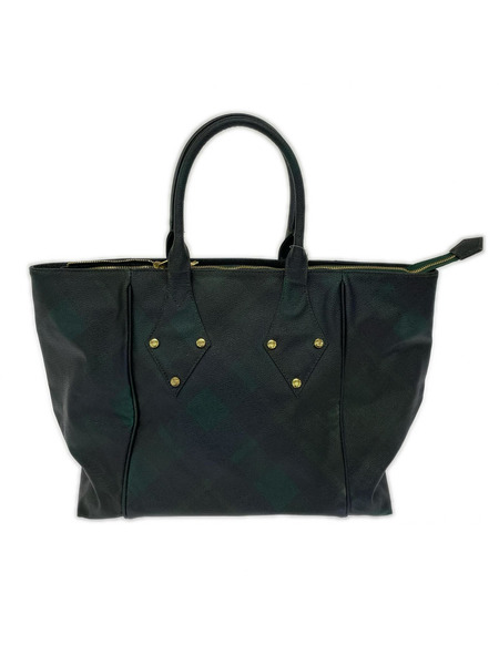 Vivienne Westwood チェック柄トートバッグ
