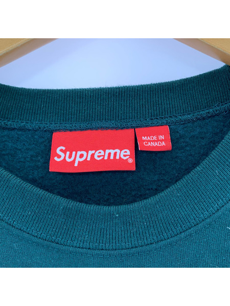 Supreme スウェット・トレーナー Box Logo Crewneck Sweatshirt /緑/L