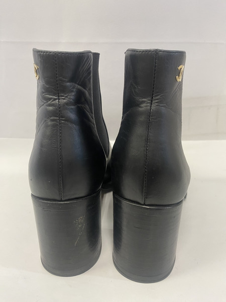 CHANEL　ジップアップブーツ 36　1/2