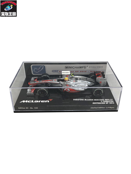 28：MINICHAMPS MP4-27 GP 2012
