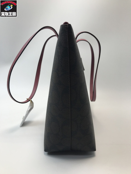 COACH コーチ CN626 トートバック ジップ トップ トート・シグネチャー キャンバス・ホース アンド スレイ