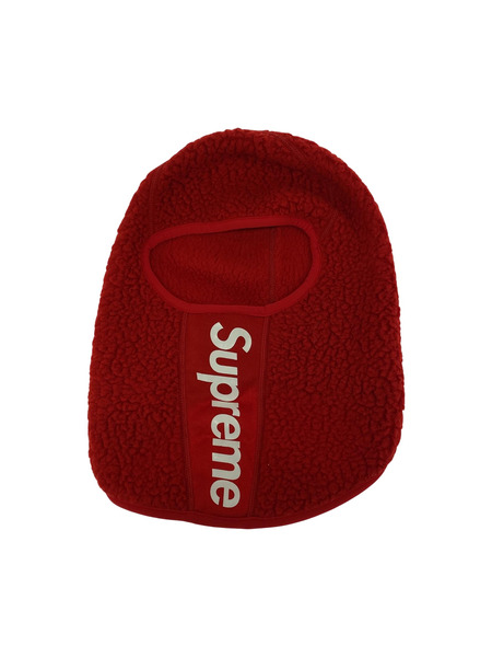 Supreme Polartec Deep Pile Balaclava Red