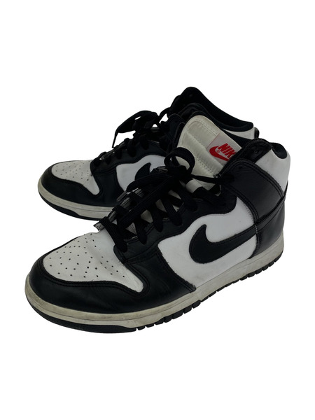 NIKE WMNS DUNK HIGH 黒 (25)