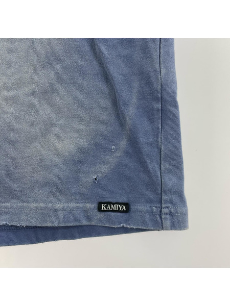 半袖Tシャツ・カットソー KAMIYA 24SS MONSTER Printed Bleach Tee