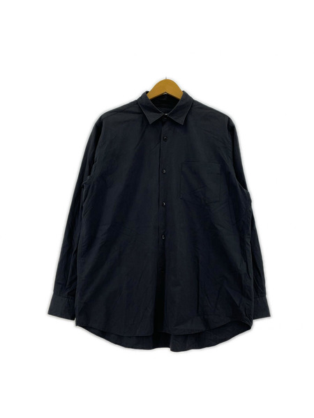 COMOLI 18SS コモリシャツ 2 ネイビー M01-02001