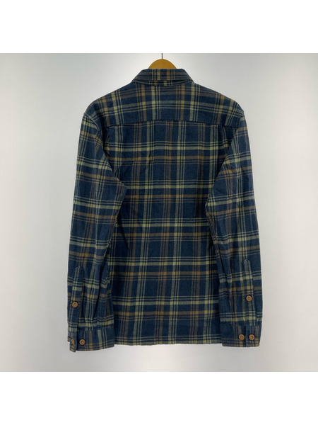 patagonia 長袖シャツ チェックネルシャツ S