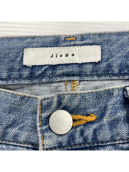 Jieda SWITCHING OVER DENIM PANTS デニムパンツ 2 ブルー