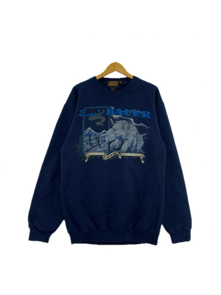 Eddie Bauer スウェット・トレーナー 80s~90s USA製 白クマ (M)