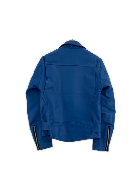 ライダース ANTI CLASS ダブルライダースジャケット 青