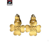 アクセサリー 95年 クローバー イヤリング ゴールドカラー