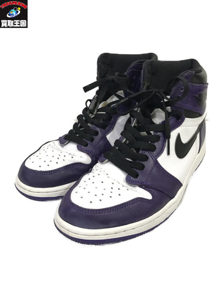 NIKE/AIR JORDAN 1 RETRO HIGH OG COURT PURPLE/555088-500/ナイキ