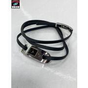 グッチ/レザーブレスウォッチ/6100L/電池交換 レディースQZ