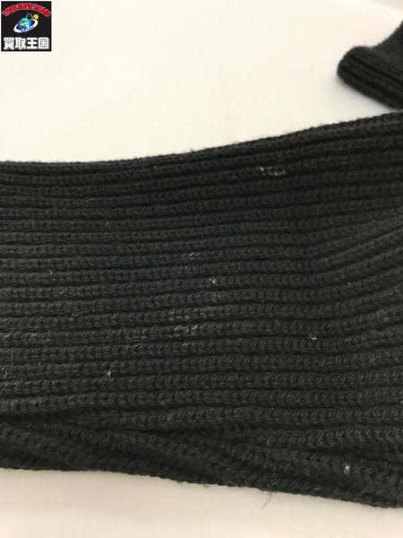 PRADA  ナイロン切替ニット 黒(50)