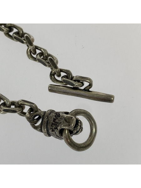 BILL WALL LEATHER ブレスレット・バングル スクエアチェーンリンクドッグ