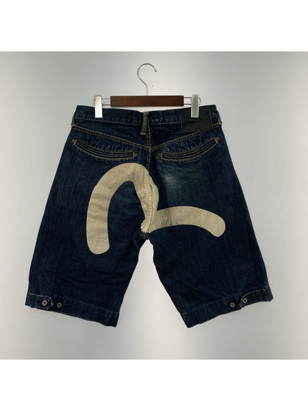 EVISU Lot0010 カモメペイントハーフパンツ (32)