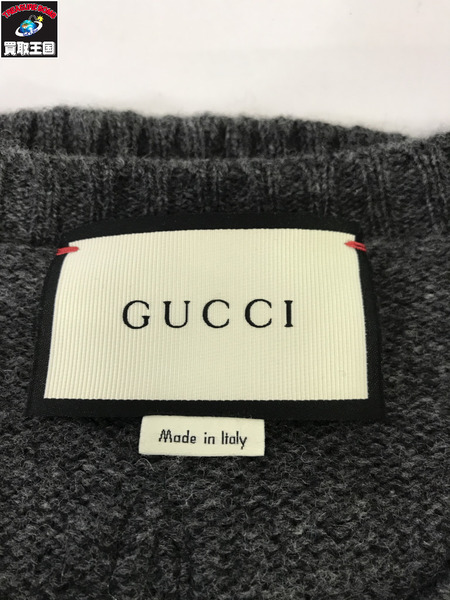 GUCCI セーター グレー