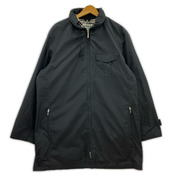 BURBERRY BLACK LABEL ジャケット ライナー付ナイロンハーフコート ブラック