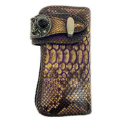 長財布 パイソンレザーロングウォレット