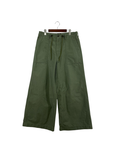 Needles H.D.Pants ファティーグ カーキ (L)