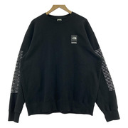 Supreme スウェット・トレーナー ×THE NORTH FACE 24SS 黒 (L)