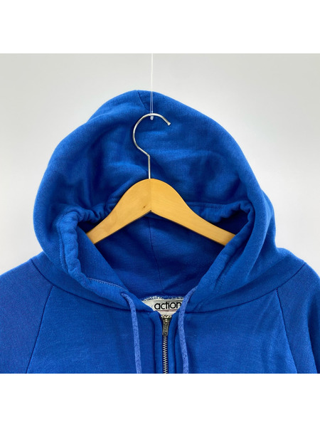 スウェット・トレーナー ~90s action sweat zipper XL