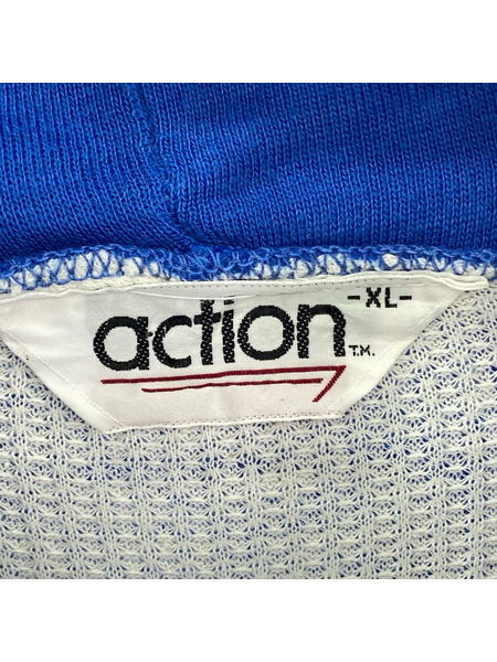 スウェット・トレーナー ~90s action sweat zipper XL