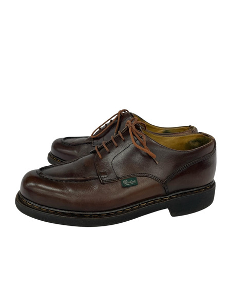 Paraboot シャンボード Uチップレザーシューズ 6 1/2 ブラウン