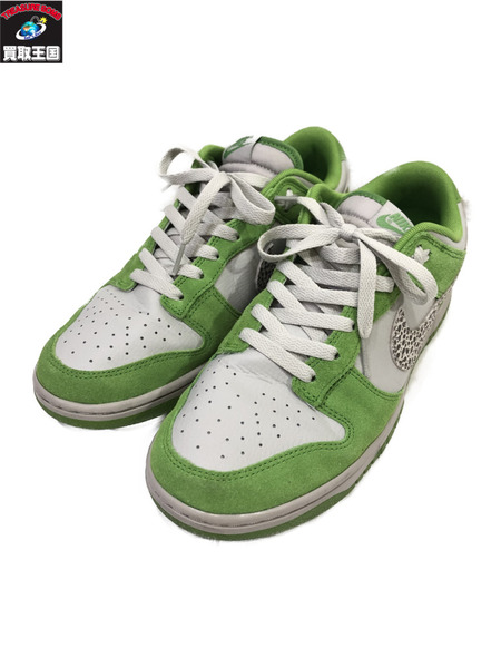 NIKE DUNK LOW AS CHLOROPHYLL/LT IRON ORE-CAVE STONE 22HO-I/27cm