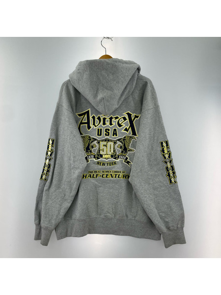 AVIREX スウェット・トレーナー Avirex ジップパーカー 50周年 パーカー